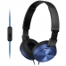 Fone de Ouvido Sony MDR-ZX310APLZ com Microfone e Cabo de 1.2 Metros - Preto/Azul