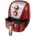 Fritadeira Eletrica Mondial Family Inox Red AFN-40-Ri 1.500 Watts 220V ~ 50/60 HZ - Vermelha/Prata