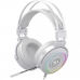 Headset Gaming Redragon Lamia 2 H320W-RGB 7.1 com USB para PC e PS4 + Suporte - Branco