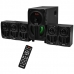 Home Theater Quanta QTHTB205 5.1CH 75 Watts RMS e USB Bivolt - Preto