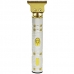 Maquina de Cortar Cabelo More Fitness MF-07 5 Watts Recarregavel - Branco/Dourado