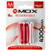 Pilha Recarregavel AA Mox MOB2AA43 de 4.300 Mah 1.2V - 2 Unidades