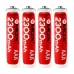 Pilha Recarregavel AAA Mox MOB4AAA23 de 2.300 Mah 1.2V - 4 Unidades