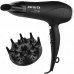 Secador de Cabelo Aiwa Beauty AW-THD2052 2.200 Watts 220 - 240 V ~ 50/60 HZ - Preto