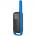 Walkie Talkie Ie Motorola Talkabout T270 22 Canais/40 KM - Preto/Azul