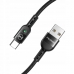 Cabo Em Espiral de Dados Mcdodo CA6420 USB-C - Preto