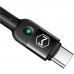 Cabo Em Espiral de Dados Mcdodo CA6420 USB-C - Preto