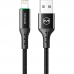 Cabo Mcdodo USB-A A Lightning CA7410 - Preto 1.2 Metros