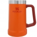Caneca de Cerveja Stanley Adventure Big Grip Beer Stein - Laranja 709ML