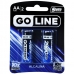 Pilha Alcalina AA Goline de 2.900 Mah 1.5V - 2 Unidades