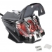 Mouse Gamer Kolke Poseidon KGM-499 LED USB - Preto