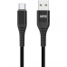 Cabo USB p/ USB-C Hye HYE25C 1.2M 3.1A Preto