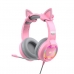 Fone P2 Havit HV-H2233D-PK Cat RGB Pink
