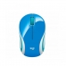 Mouse Logitech M187 Wireless Teal/Azul/Branco