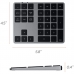 Teclado Numerico Sem Fio Satechi ST-Xlabkm - Cinza