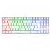 Teclado Redragon K552W-RGB-PT Kumara RGB Whit Port