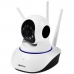 Camera IP Mox MO-IC13 Full HD com Wi-Fi e Microfone - Branca/Negra