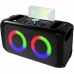 Caixa de som Speaker Portatil Mega Star HYJ2302BT 3000 W - Preto
