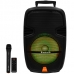 Caixa de Som Megastar SPA157BTF 15" 35.000 Watts P.M.P.O /USB e Radio FM - Preta