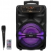Caixa de Som Mox MO-S1208 de 12" 30.000 Watts P.M.P.O e USB Bivolt - Preta
