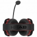 Headset Gaming Krab Bloodstone KBGH50 com 3.5 MM para PC - Preto/Vermelho
