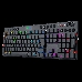 Teclado Redragon Horus FS Wireless K618-RGB-SP Switch Red - Preto