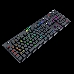 Teclado Redragon Horus FS Wireless K618-RGB-SP Switch Red - Preto