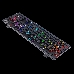 Teclado Redragon Horus FS Wireless K618-RGB-SP Switch Red - Preto