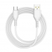 Cabo USB-A A USB-C Hye HYE30C - Branco 1 Metro