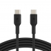 Cabo USB-C A USB-C Belkin CAB003BT1MB - Preto 1 Metro