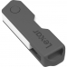 Pendrive Lexar USB 2.0 128 GB Jumpdrive TWISTTURN2 LJDTT2 - Preto/Branco