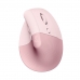 Mouse Logitech Lift Vertical - Rose (910-006472)