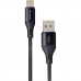 Cabo USB-A para Lightning Mcdodo CA-1832 3A - Preto 1.2 Metros