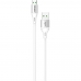 Cabo USB-A para Micro USB Mcdodo CA-1851 Supercharge 4A - Branco 1.2 Metros