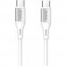 Cabo USB-C para USB-C Mcdodo CA-2211 65W - Branco 1.2 Metros