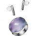 Fone de Ouvido QCY Fairybuds T21 - Prata/Roxo