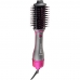 Kit Escova Secadora de Cabelo Quanta QTKCS7000 4 Em 1 110V - Cinza/Rosa