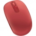 Mouse Sem Fio Microsoft 1850 - Vermelho