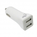 Carregador Veicular Elg CC2SE Polimero de Alta Resistencia 2X USB 1A/2A - Branco