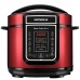 Panela de Pressao Eletrica Mondial Master Cooker Red PE-39 900 Watts 5 Litros 127V ~ 60HZ - Vermelha/Preta