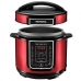 Panela de Pressao Eletrica Mondial Master Cooker Red PE-39 900 Watts 5 Litros 127V ~ 60HZ - Vermelha/Preta