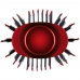 Escova Secadora Mondial ES-07 1200 W 110V - Vermelho/Prata