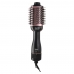 Escova Secadora de Cabelo Quanta QTES6000 1300 W 2 Em 1 Bivolt - Preto/Rosa Dourado