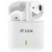 Fone de Ouvido Sem Fio Keen V77 com e Microfone - Branco