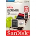 Cartão de Memória Micro SDXC Ultra Sandisk 64GB 100MB/s 2X1