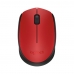 Mouse Logitech M170 Sem Fio - Vermelho