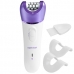 Depilador Gama Oasis Look Recarregavel - Branco/Roxo