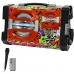 Caixa de Som Megastar HY-K6BTR 6" 20 Watts RMS /USB/FM - Vermelha/Negra