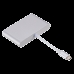 Cabo Adaptador HLD Type-C para HDMI / USB 3.0 / Type-C / RJ45