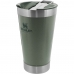 Caneca de Cerveja Stanley Classic Beer Pint com Tampa + Abridor - Verde 473ML